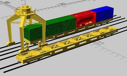 HO train landscape accessories