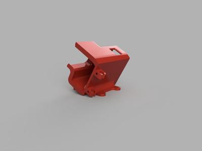 TBS source one Gopro Hero mount with vertical immortal antenna