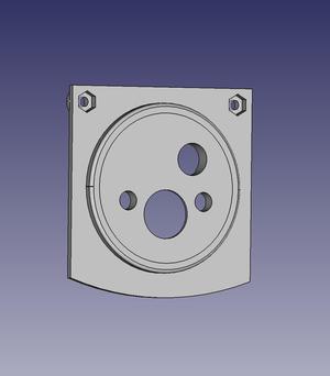Defiant Smart Door Lock Mount Plate