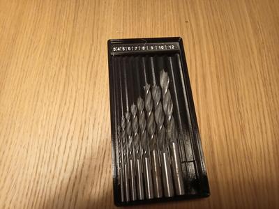wood drill 3-12mm gridfinity