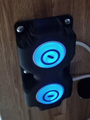 Switch holder for 1x or 2x Brennstuhl Eco Line Comfort Switch Adapter