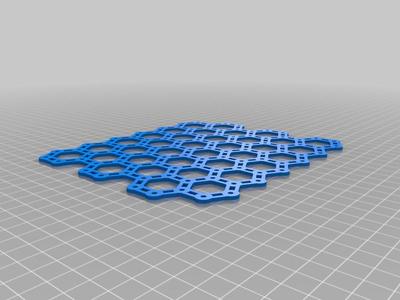 Hex Grid Template (25mm)
