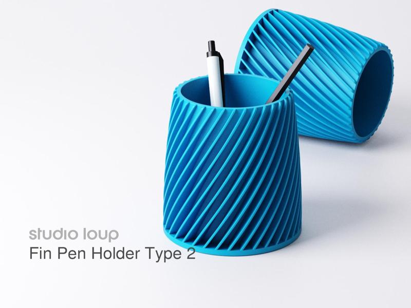 Fin Pen Holder Type 2