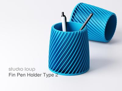 Fin Pen Holder Type 2
