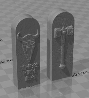 Dwarven Standing Stones - Stone Skull Studios