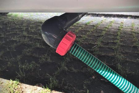 Hose Adapter For Waste Pipe On A Campervan