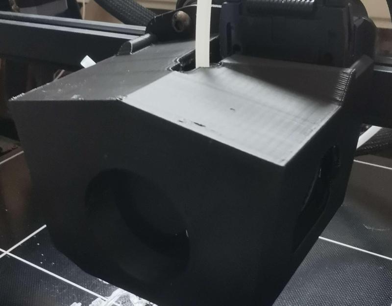 WIP Anycubic Kobra Max Printhead Cover for V6 hotend