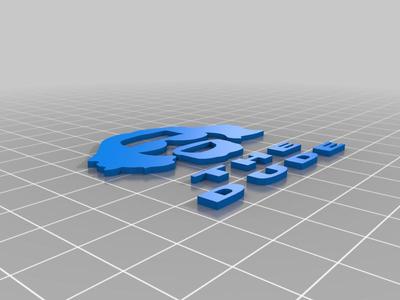 Big Lebowski The Dude 3D Print Design
