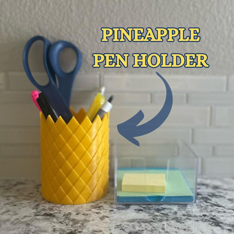 Pineapple Pen Holder
