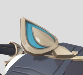FREMINET - GENSHIN IMPACT - HELMET ACCESSORIES TOP SIDE [ 3D FILE .STL ]