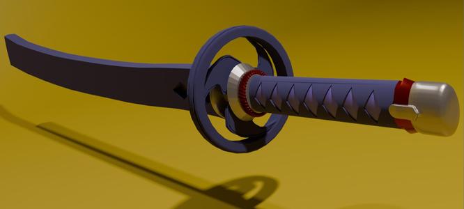 Genshin Impact Katana Inazuma Samurai