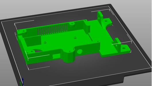 Raspberry Pi 5 inch touchscreen ender 6 mount octoprint octodash