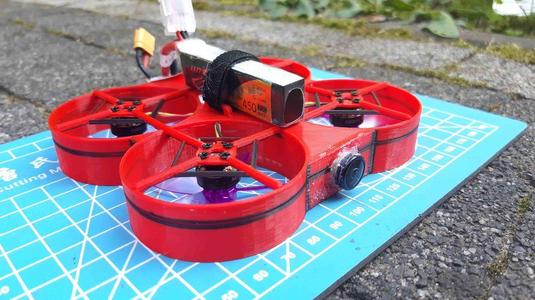 TinySerpent 95X waterproof whoop frame V1.0