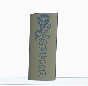 Garfield BIC lighter case