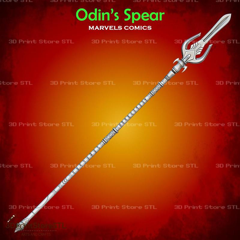 Odins Spear From Thor 2-3 MCU - Fan Art 3D print model