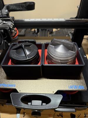 Bench Cookie Finishing Cone/Bridge Storage Rack