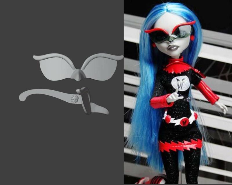 Dead Fast Ghoulia Yelps Glasses Replacements - Comic Con Exclusive