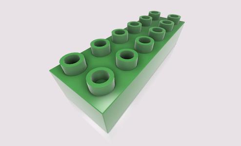 LEGO DUPLO Brick 2x6 - 2300