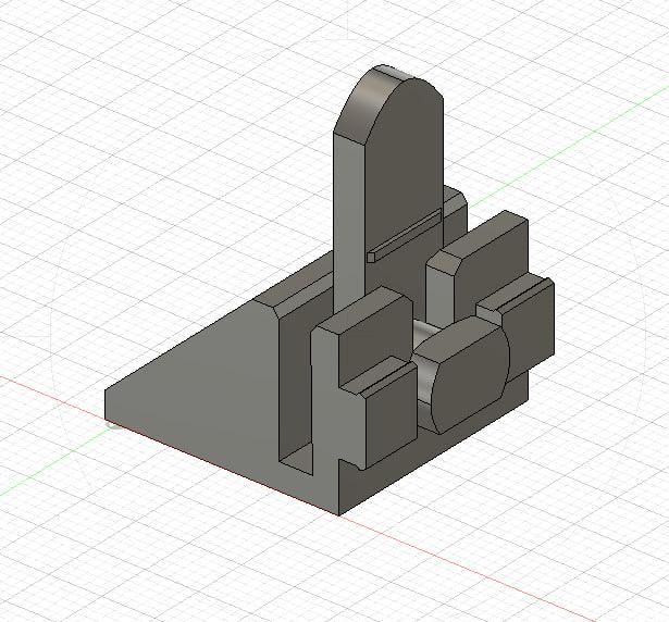 Curtain U-rail wall support