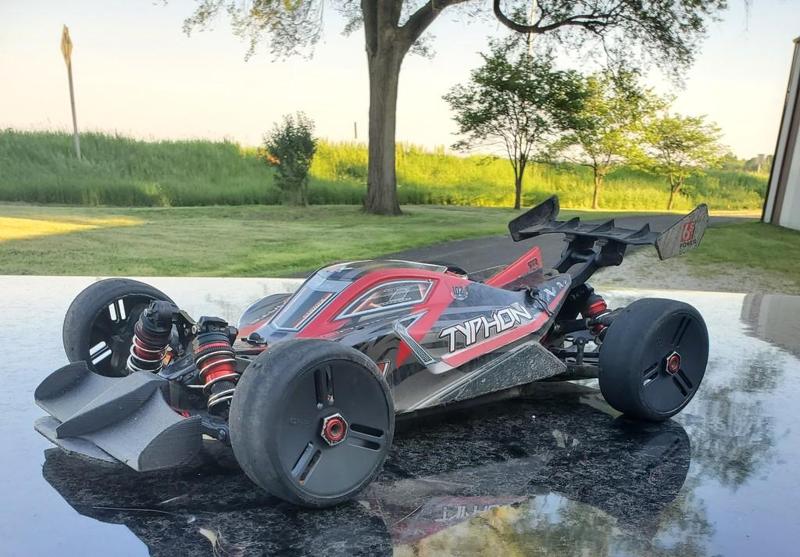 Arrma Typhon Speedrun Front Wing v6