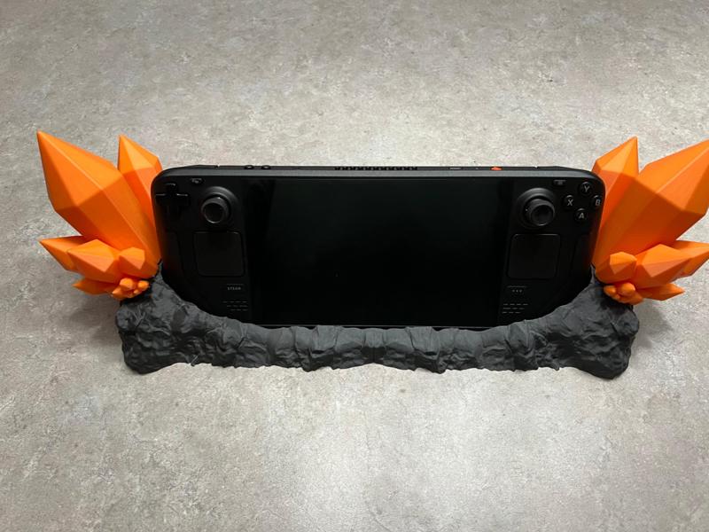 Steam Deck Crystal Holder (No AMS Needed!)
