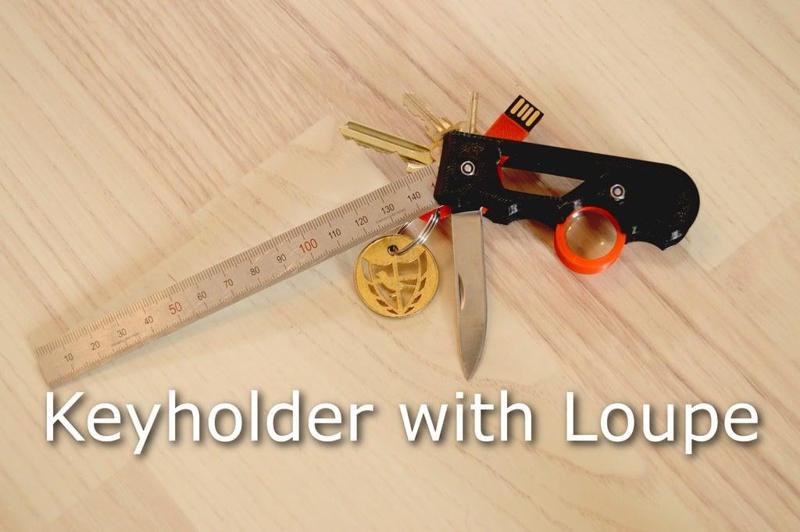 Keyholder with Loupe