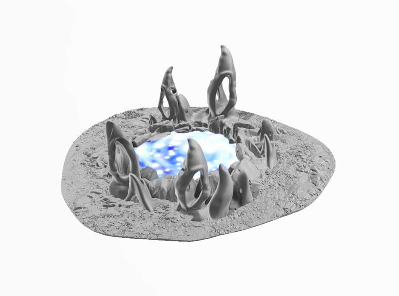 Mystic Pool with Ghost Stones