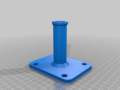 V-slot extrusion filament spool holder