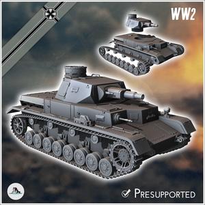 Panzer IV Ausf. A - Germany Eastern Western Front France Poland Russia Early WWII