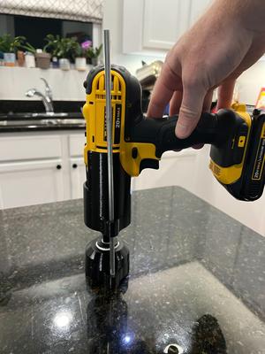 Drill tap jig for Airsoft Suppressor