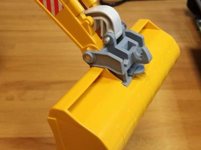 Bruder Liebherr 912 conversion kit for quick change plate