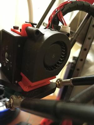 4020 fan adapter for Anycubic Kossel