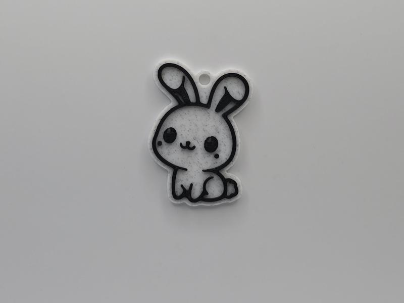 Cute Rabbit/Bunny Keychain
