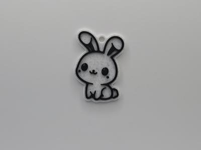 Cute Rabbit/Bunny Keychain
