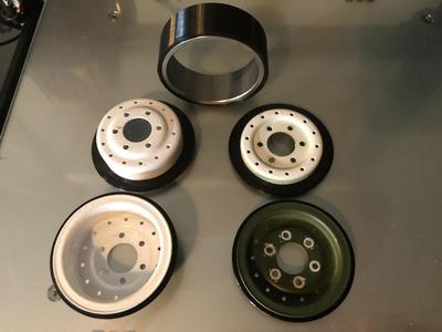 Tire & Wheel Adapter for Cross RC HC4 & HC6
