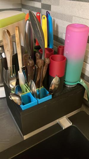 Forkageddon — Ultimate rack for utensils & bottles