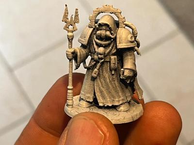 miniature war hammer moine dnd