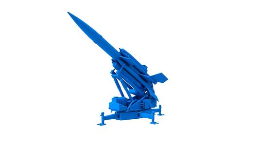 Bloodhound Mk2 Missile /  Missile / missile stl