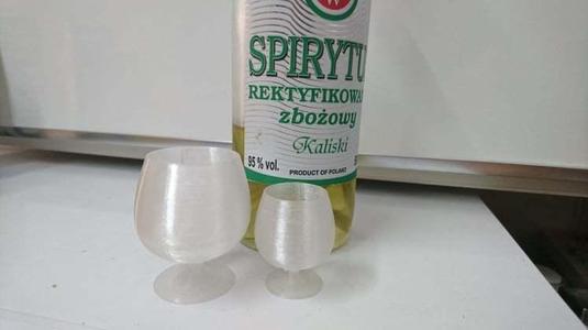 Shoot Glass Polish Vodka