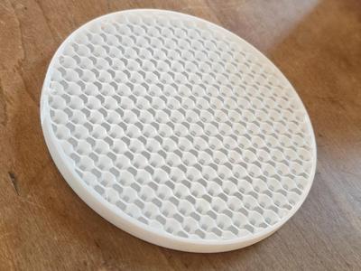 simple coaster - 3D Honeycomb 
