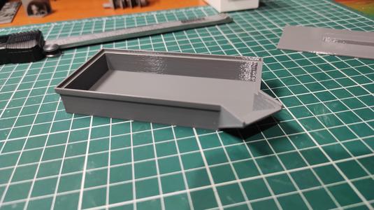 Funnel and normal tray
