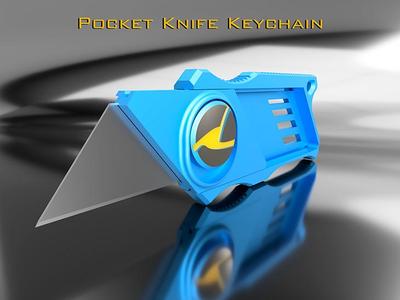 Pocket Knife Keychain