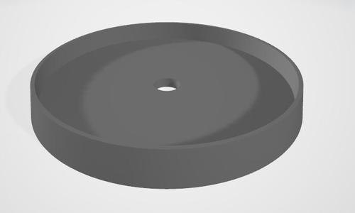 50mm hollow base with place for 5mm magnet