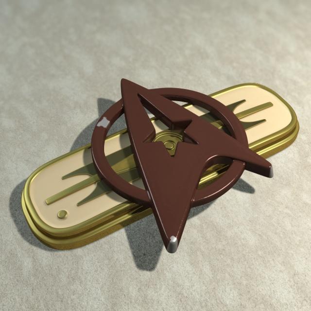 Star Trek Next Generation Communication Badge