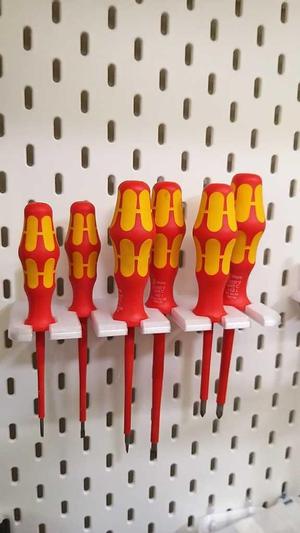 IKEA SKADIS Collection - Universal Screwdriver holder for Wera set
