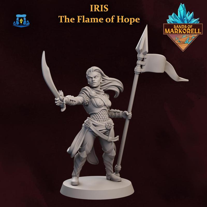 Iris. Human Hero of Markorell