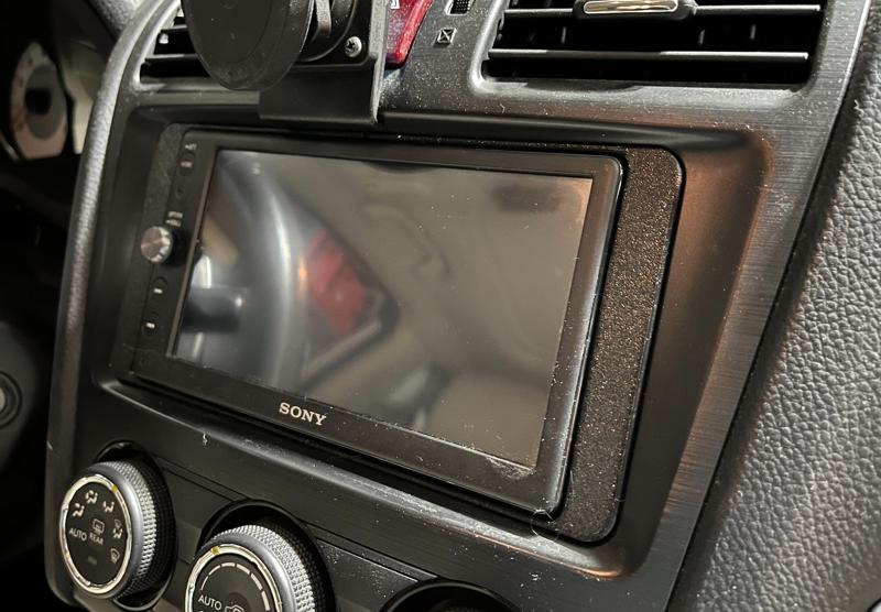 2012-2014 Subaru Impreza Sport Limited Double-DIN Trim for Sony XAV-AX100
