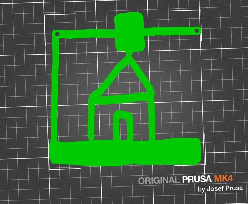 3d Printer Door art
