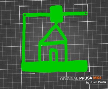 3d Printer Door art