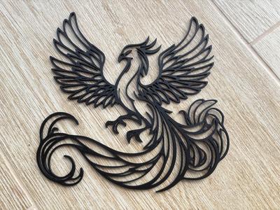 Phoenix – Hangable Ornament / Wallart Decoration